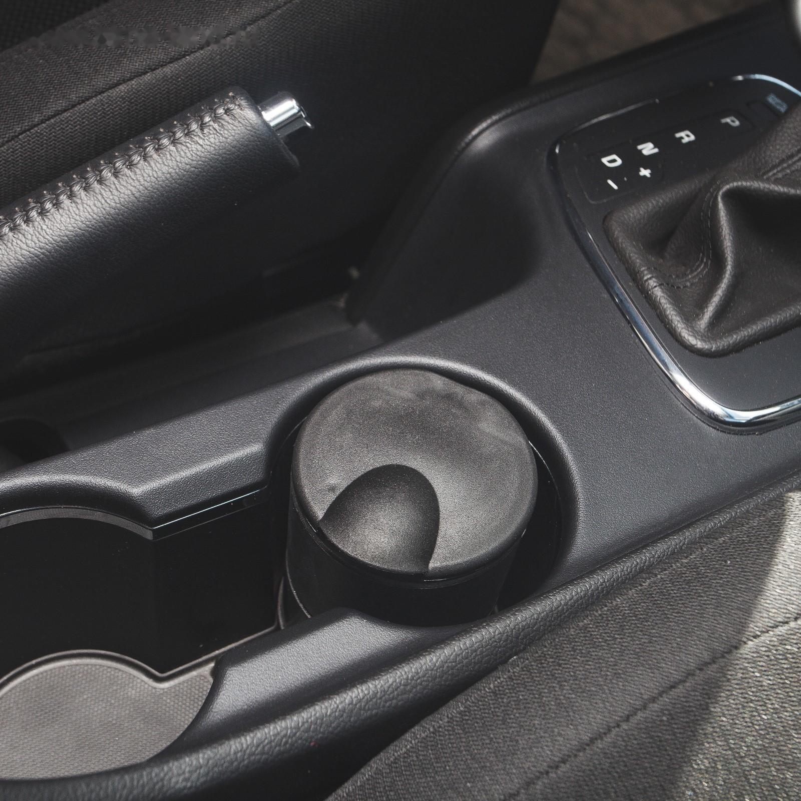 Пепельница для авто TORSO с подсветкой, 10×7 см, черный