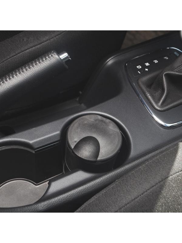 Пепельница для авто TORSO с подсветкой, 10×7 см, черный