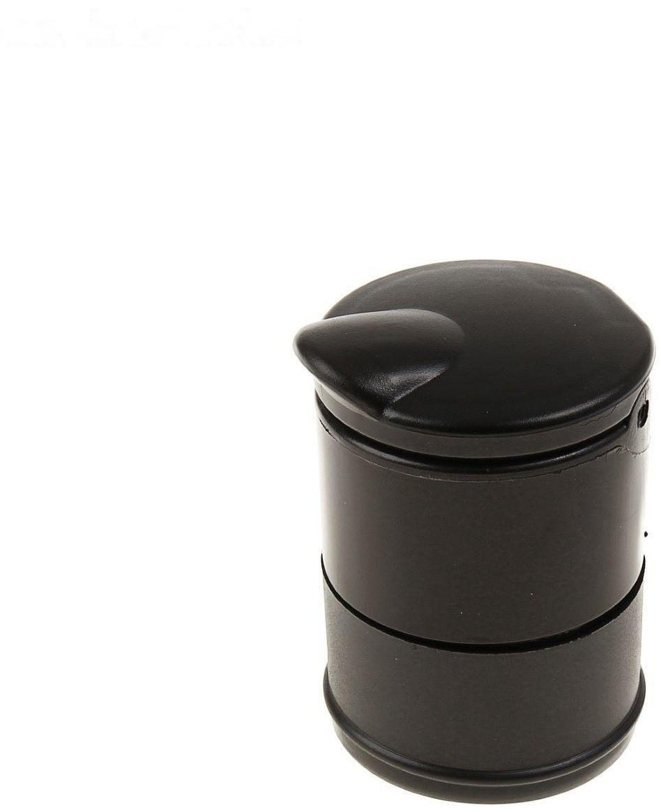 Пепельница для авто 10×7 см, черный