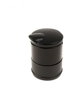 Пепельница для авто 10×7 см, черный