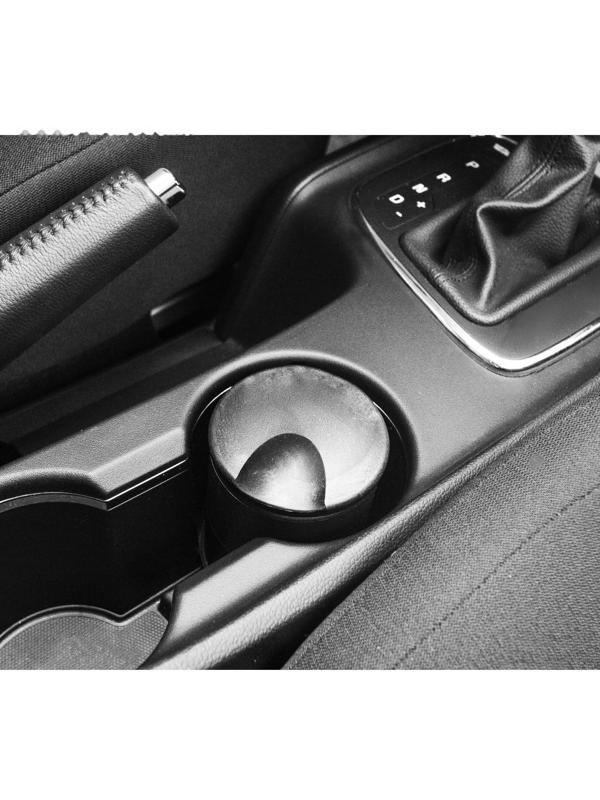 Пепельница для авто 10×7 см, черный