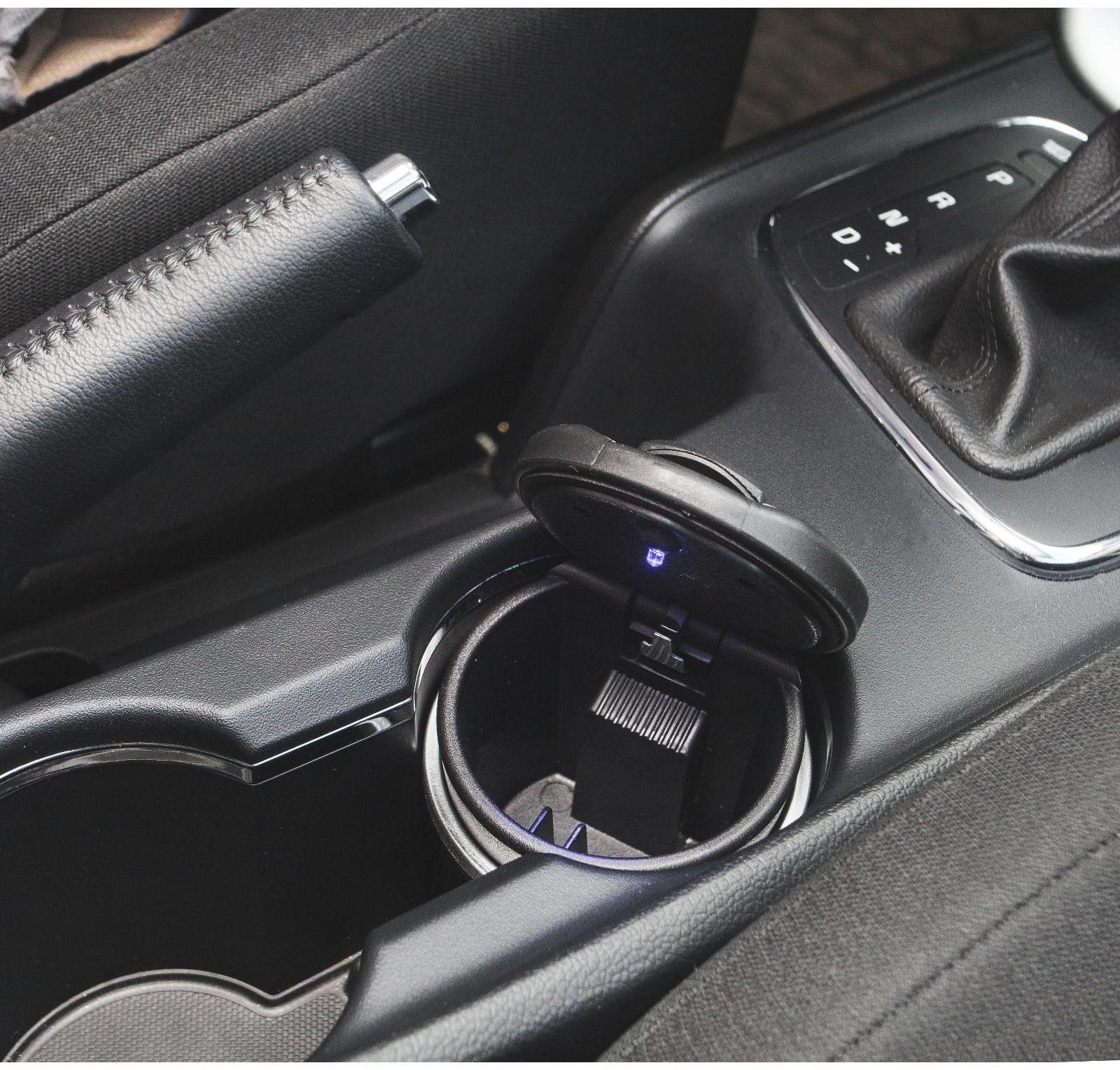 Стакан под мелочь с подсветкой в подстаканник, мини