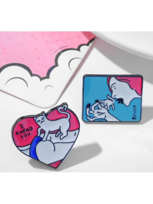 Набор значков (2шт) 