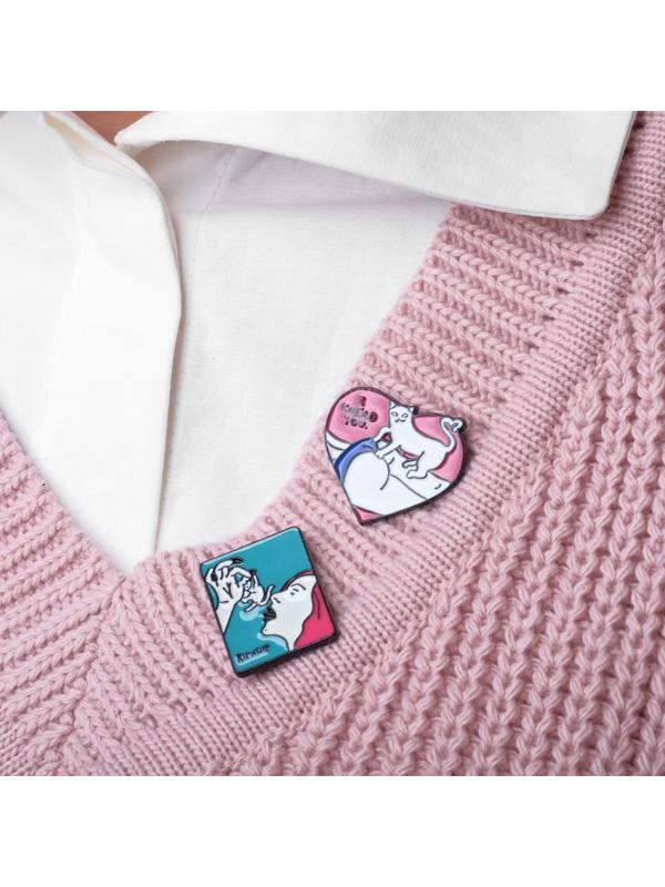 Набор значков (2шт) 