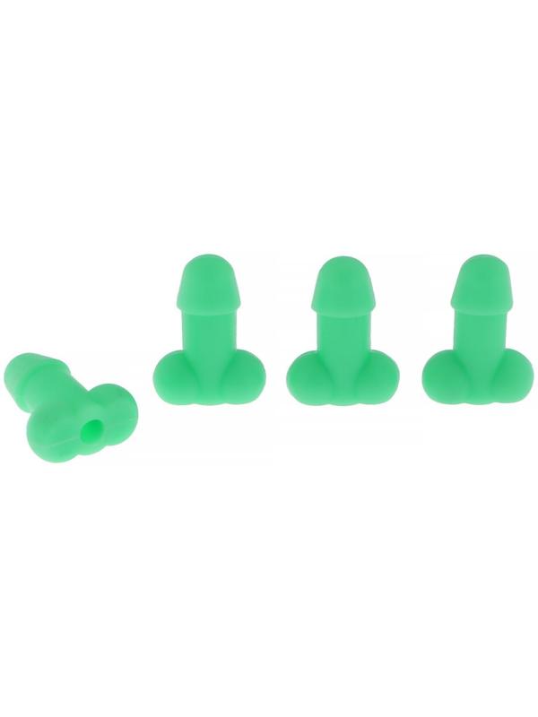 Колпачок на вентиль TORSO, светящийся,  набор 4 шт