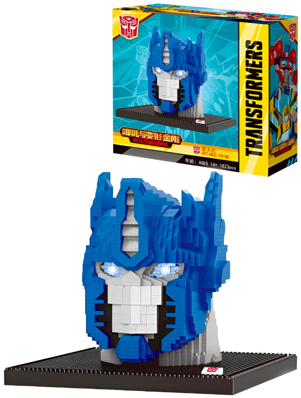 Конструктор Balody «Бюст: Оптимус Прайм» 12002 / 1823 детали