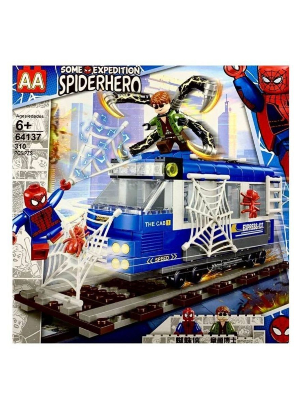 Конструктор AA «Битва с Осьминогом» 64137 (Super Heroes) / 310 деталей