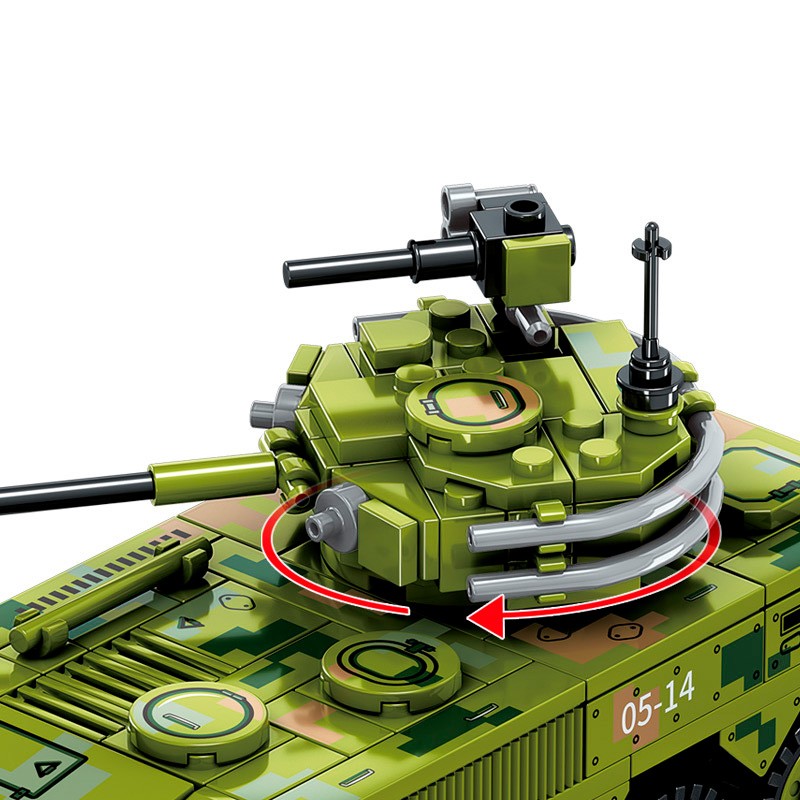 Конструктор Sembo Block «Боевая машина пехоты 8x8» 203114 / 275 деталей