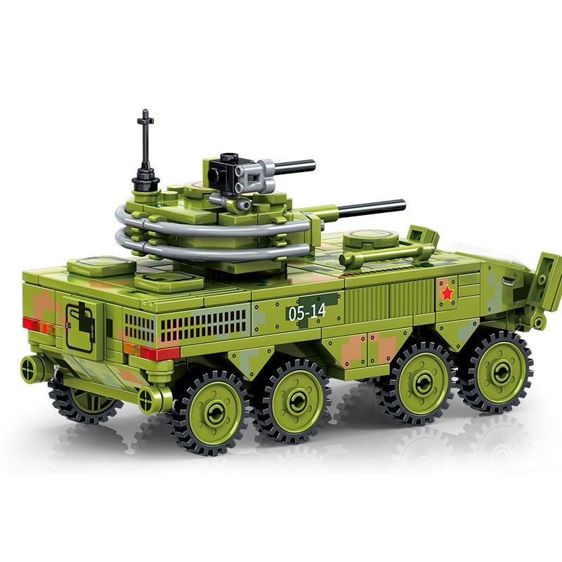 Конструктор Sembo Block «Боевая машина пехоты 8x8» 203114 / 275 деталей