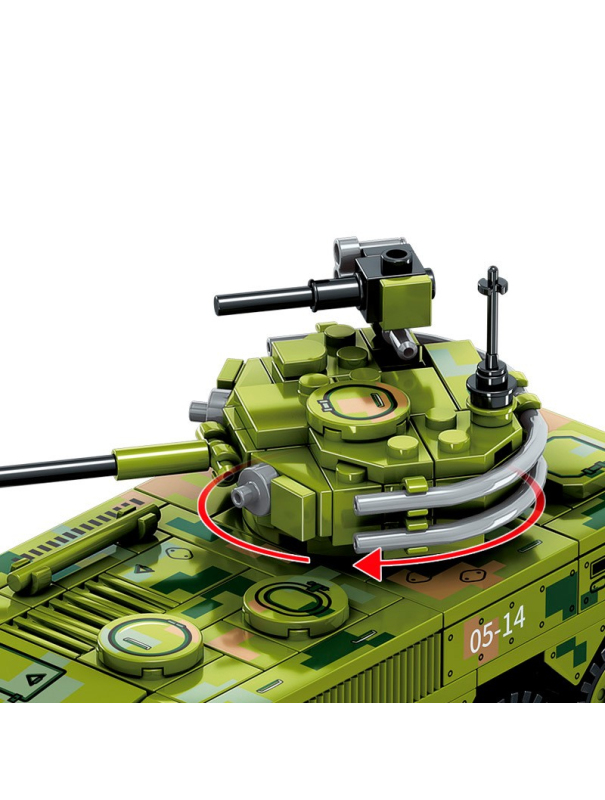 Конструктор Sembo Block «Боевая машина пехоты 8x8» 203114 / 275 деталей