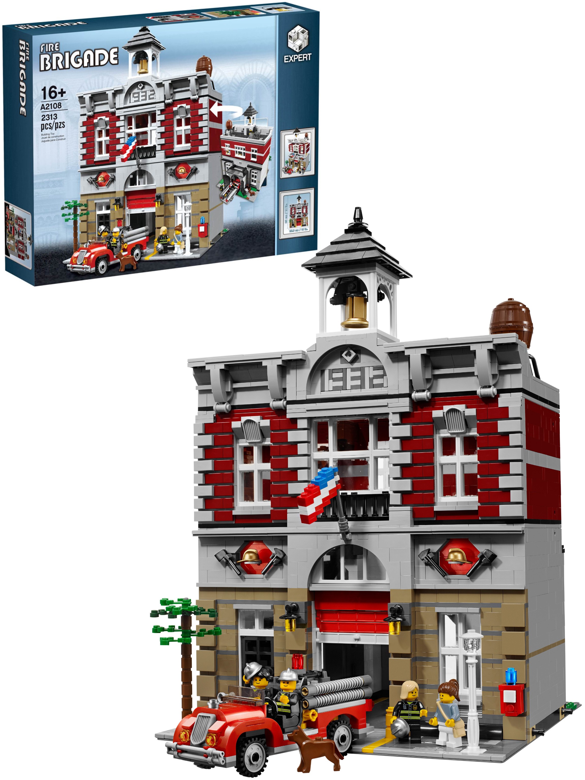 Конструктор «Пожарная команда» A2108 (Creator Expert 10197) / 2313 деталей