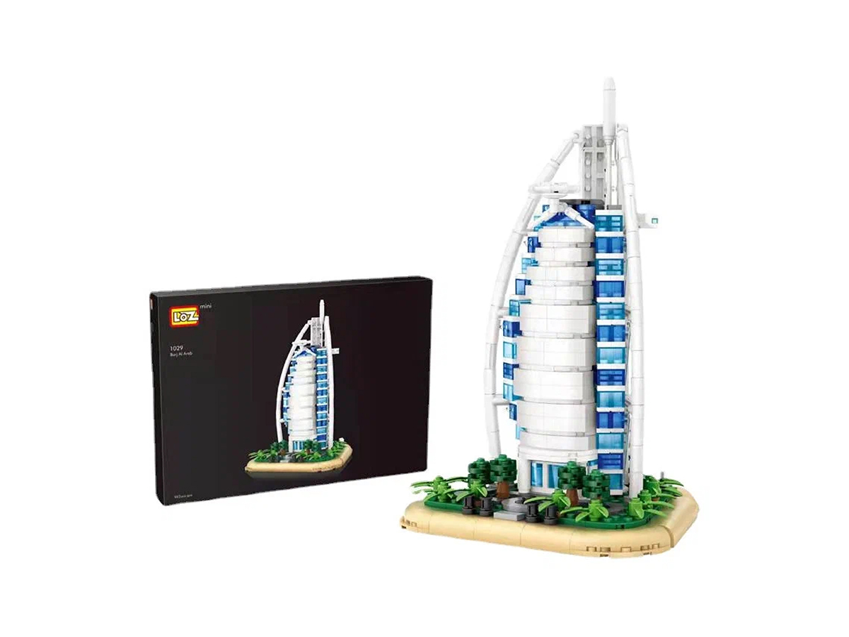 Конструктор Loz «Архитектура: Бурдж-эль-Араб» 1029 / 962 деталей