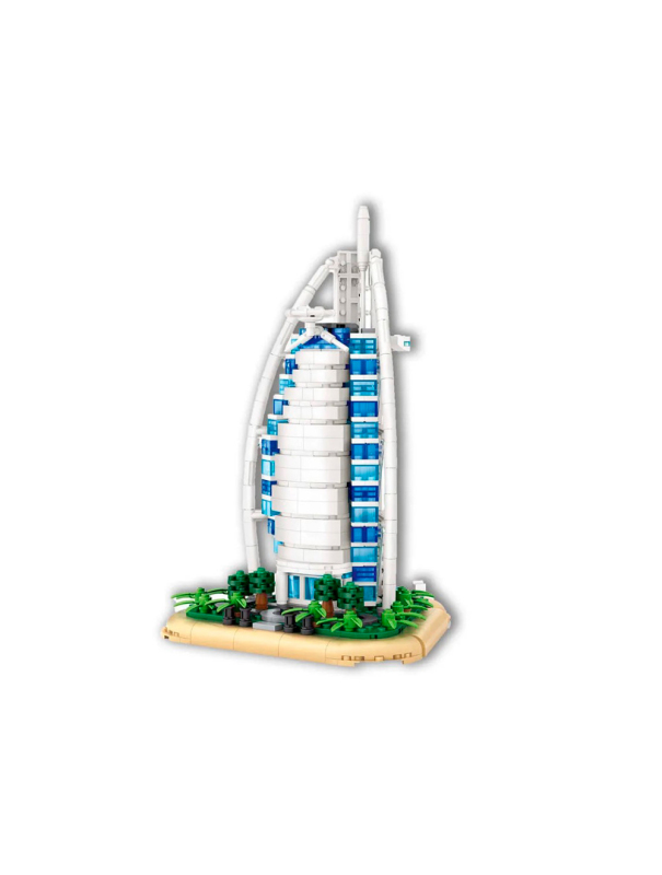 Конструктор Loz «Архитектура: Бурдж-эль-Араб» 1029 / 962 деталей