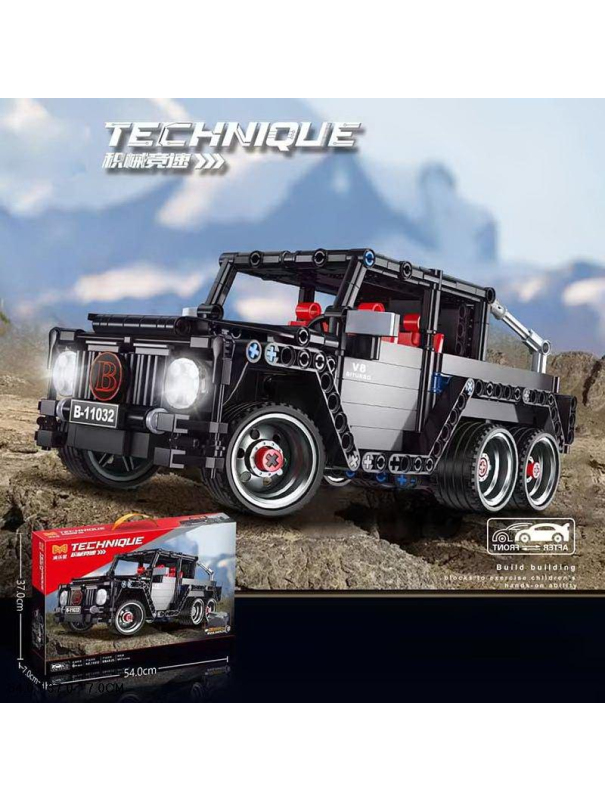 Конструктор «Машина Jeep Brabus» 11032 / 497 деталей