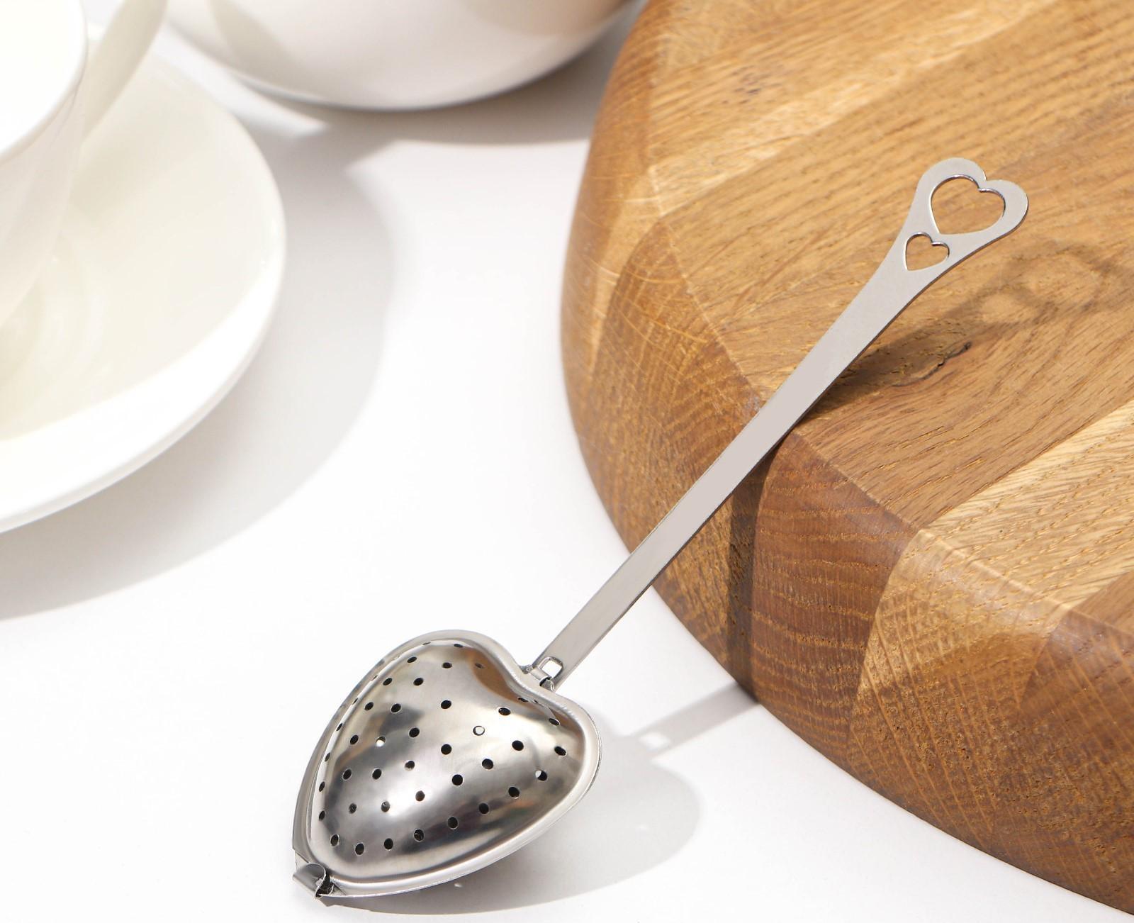 Сито для чая Доляна «Сердце»