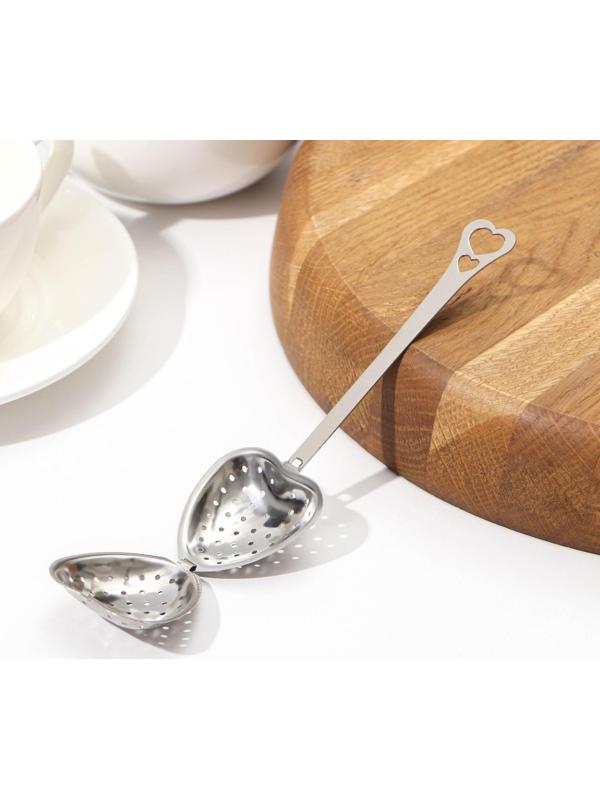 Сито для чая Доляна «Сердце»