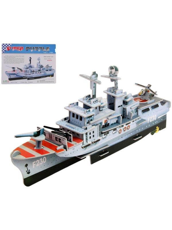 Конструктор 3D «Корабль», 55 деталей