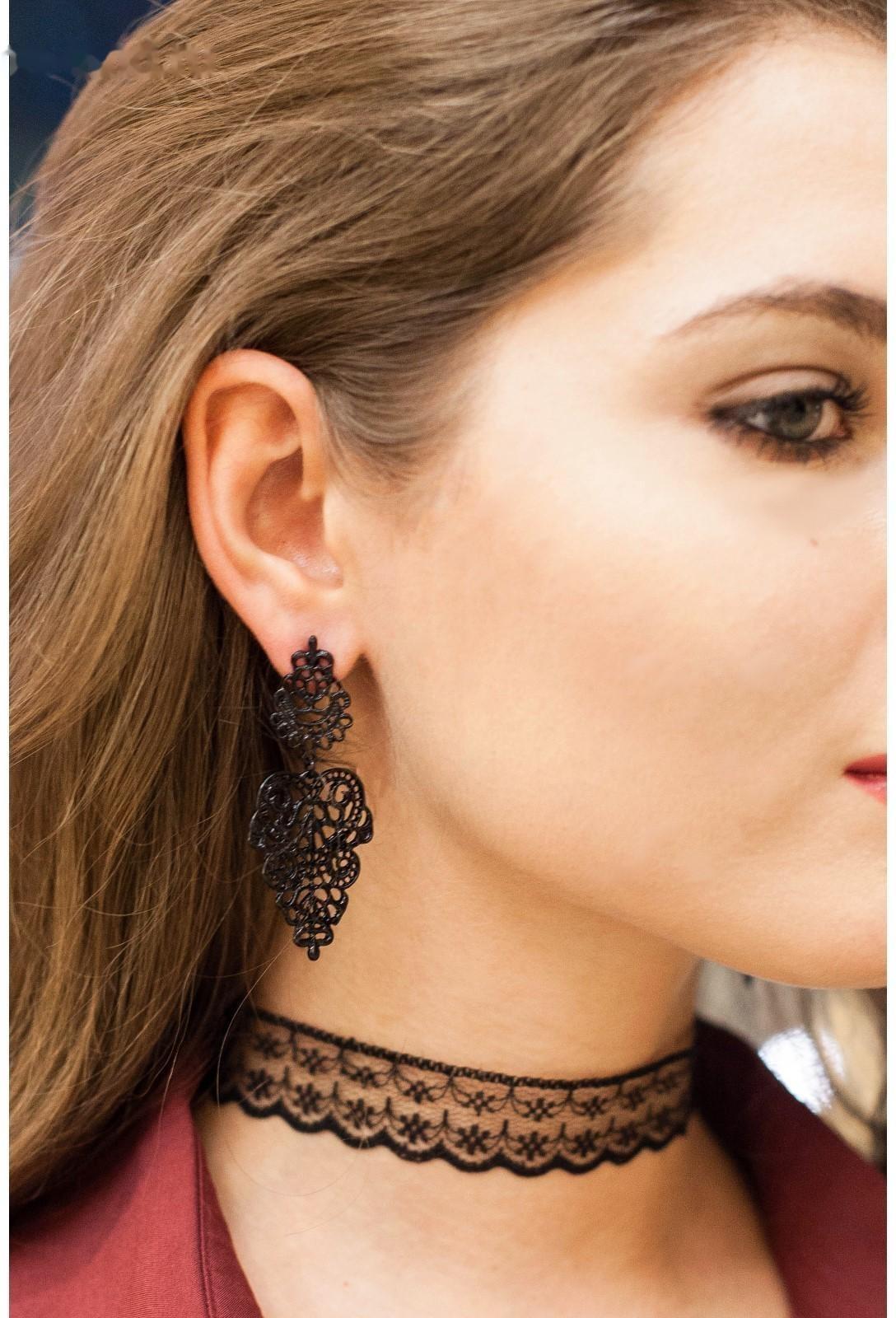 Серьги металл 