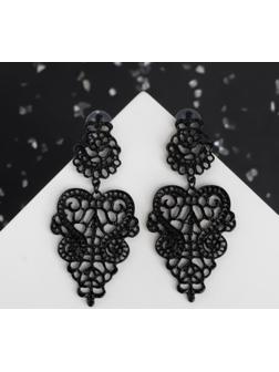 Серьги металл 