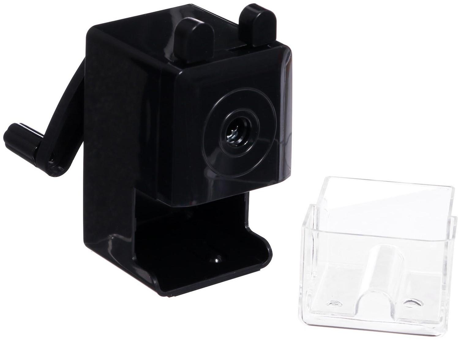 Точилка механическая с контейнером 