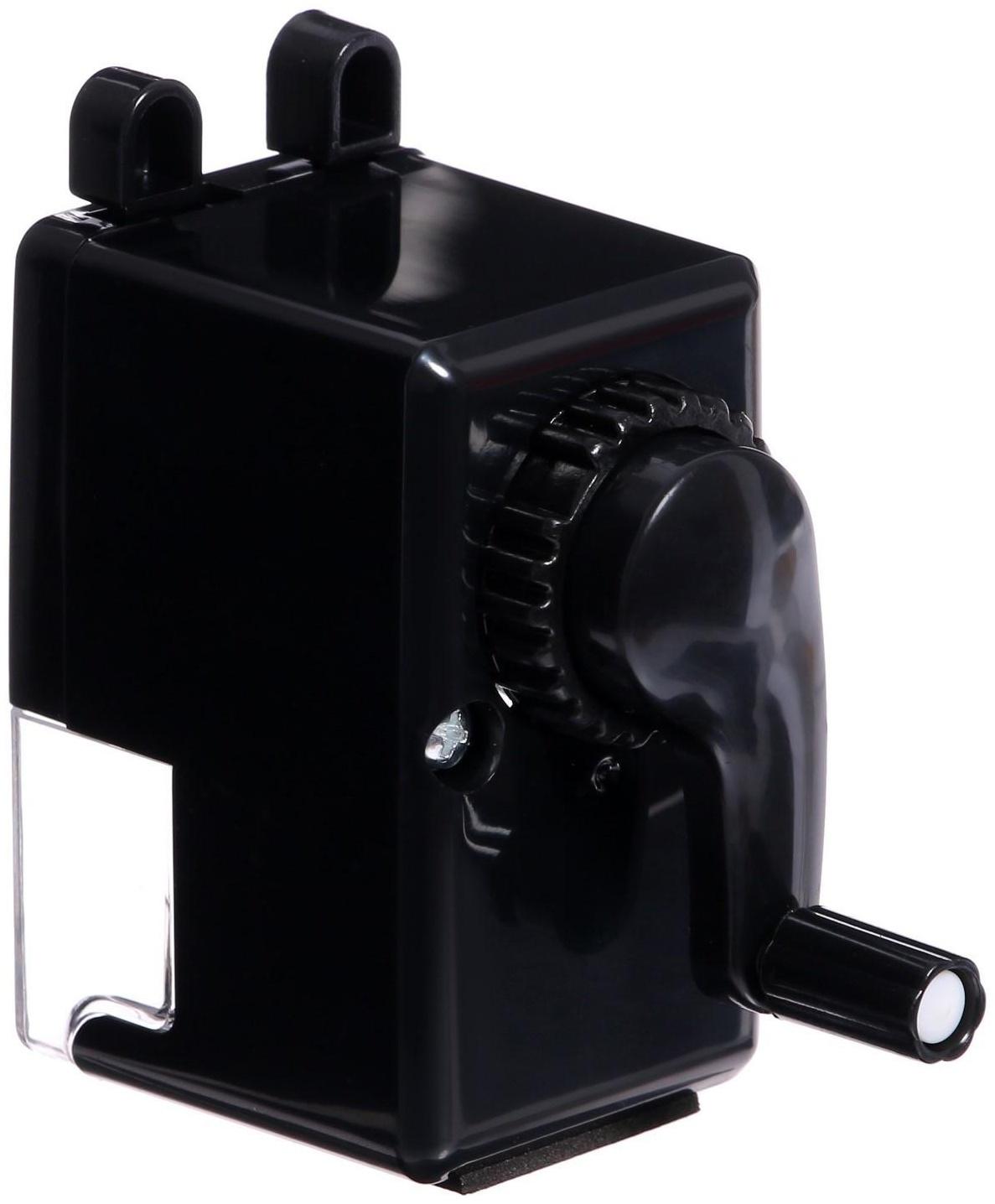 Точилка механическая с контейнером 