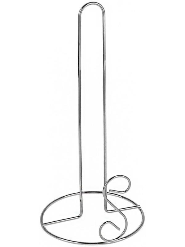 Держатель бумажного полотенца Доляна «Волна»,14×14×29 см, цвет хром