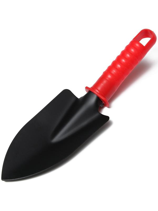 Набор садового инструмента, 5 предметов: 2 совка, рыхлитель, вилка, корнеудалитель, длина 27 см, пластиковые ручки, цвет МИКС