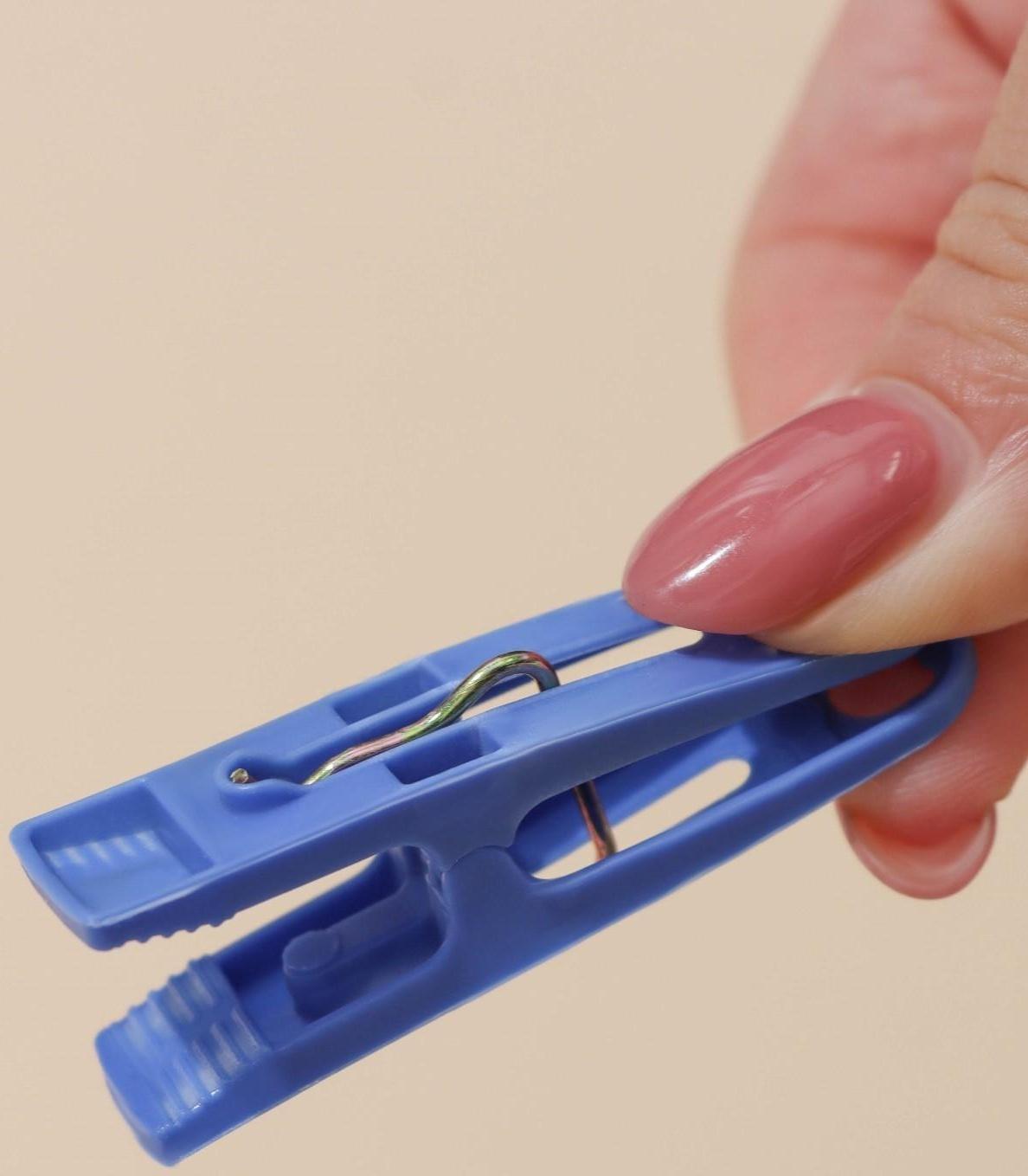 Прищепки бельевые, 5 см, 30 шт, цвет МИКС