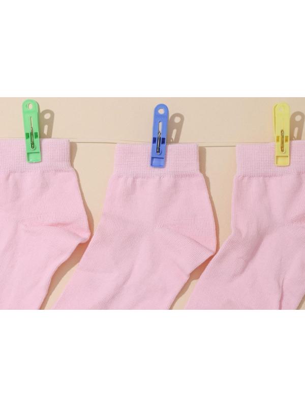 Прищепки бельевые, 5 см, 30 шт, цвет МИКС