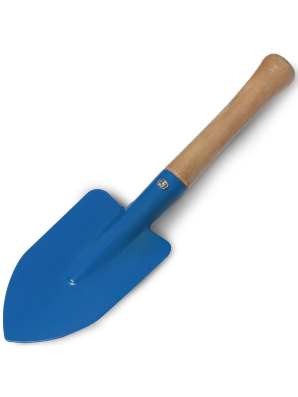 Набор садового инструмента, 3 предмета: грабли, совок, лопатка, длина 20 см, деревянная ручка