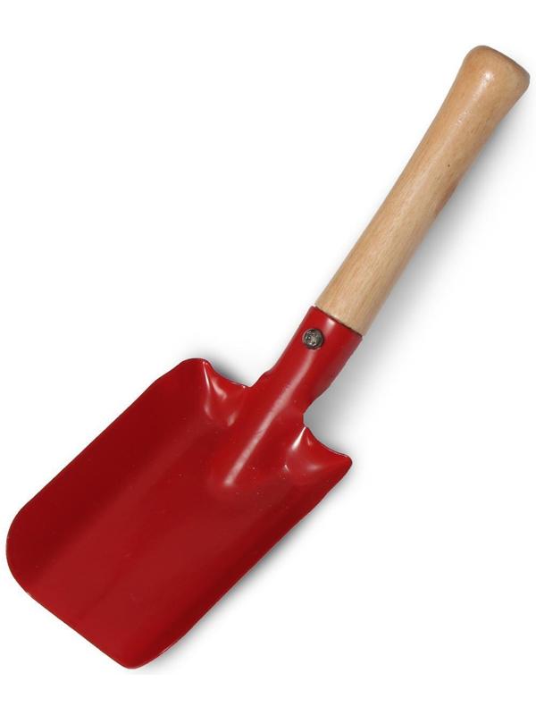 Набор садового инструмента, 3 предмета: грабли, совок, лопатка, длина 20 см, деревянная ручка