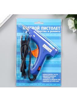 Клеевой пистолет 13,5х11 см питание: сетевой, диаметр стержня - 7 мм МИКС