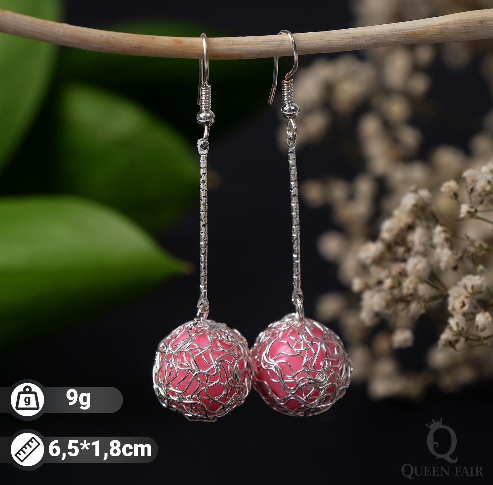 Серьги висячие 