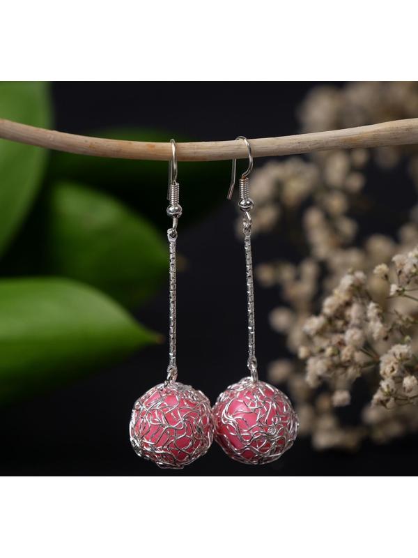 Серьги висячие 