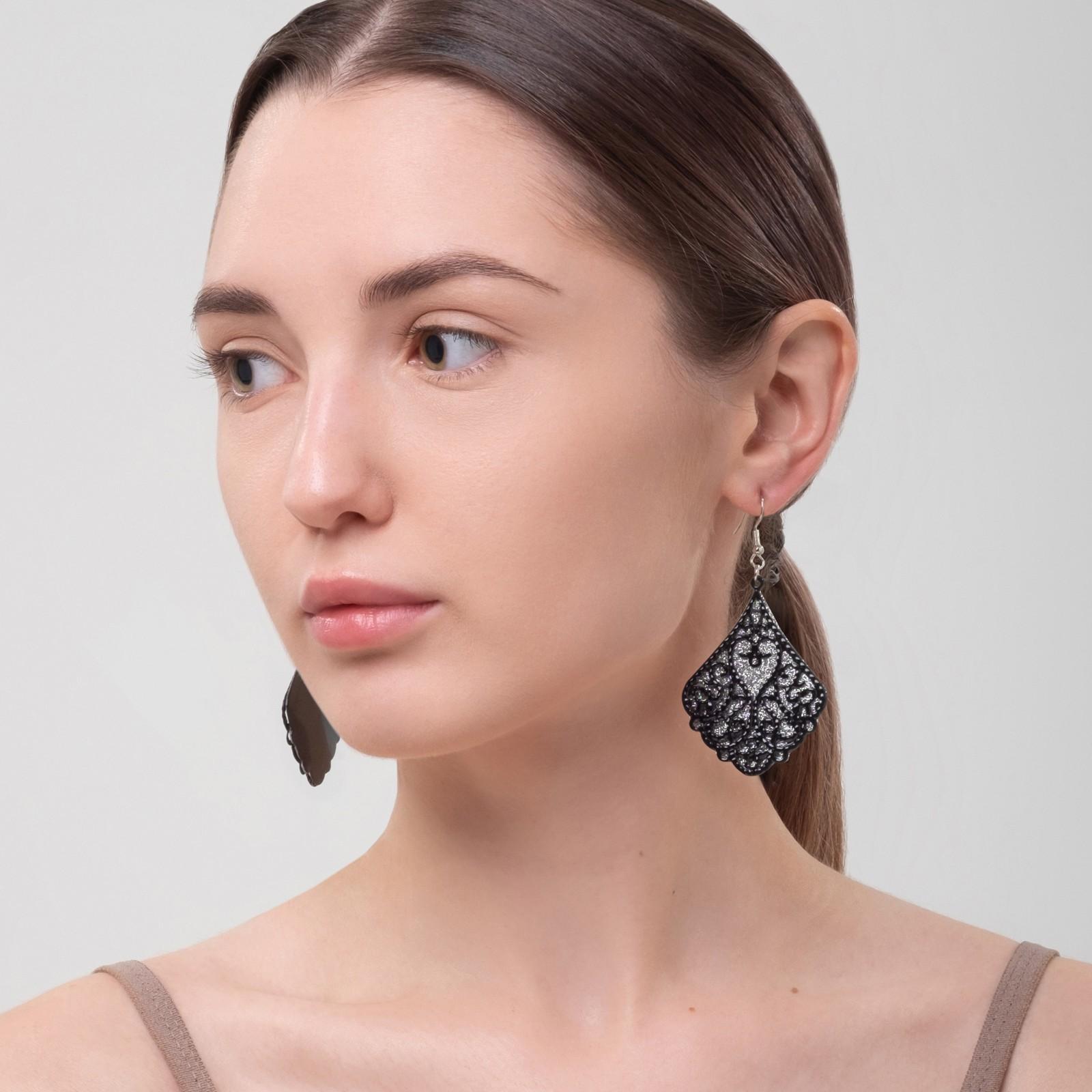 Серьги висячие 