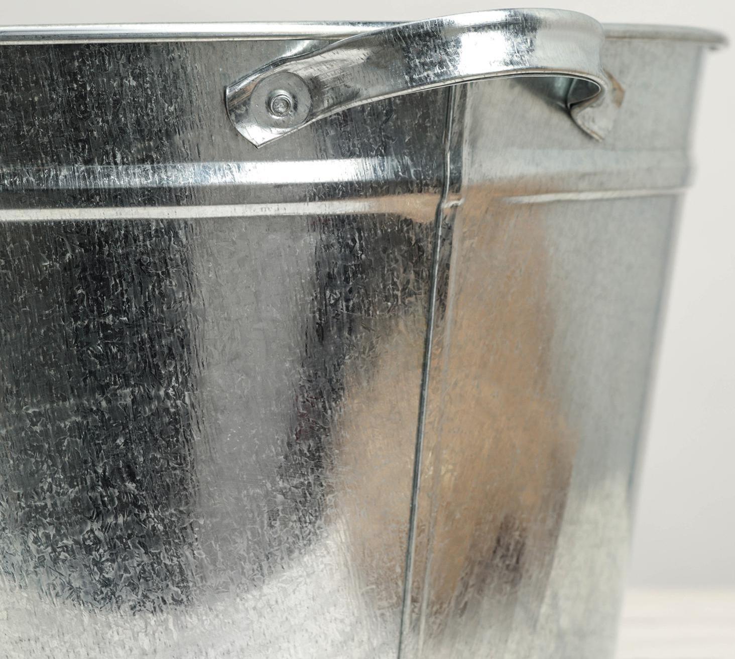 Ванна оцинкованая хозяйственная, 40 л, ГОСТ