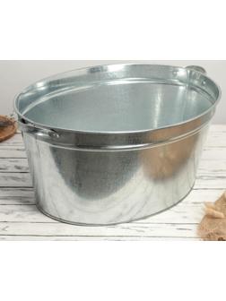 Ванна оцинкованая хозяйственная, 40 л, ГОСТ