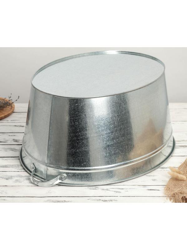 Ванна оцинкованая хозяйственная, 40 л, ГОСТ