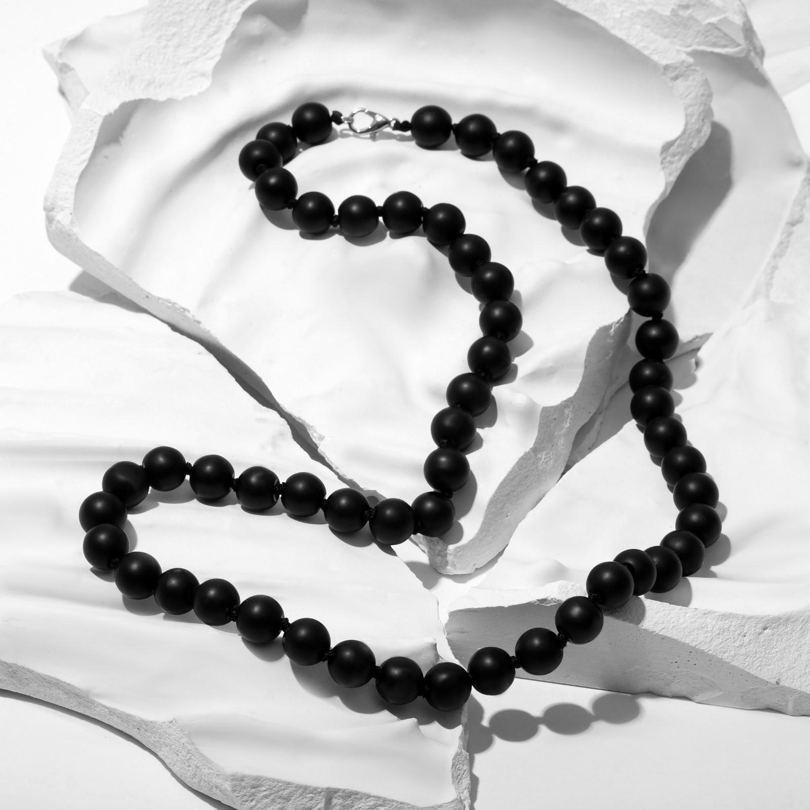 Бусы шар №10 через узел 