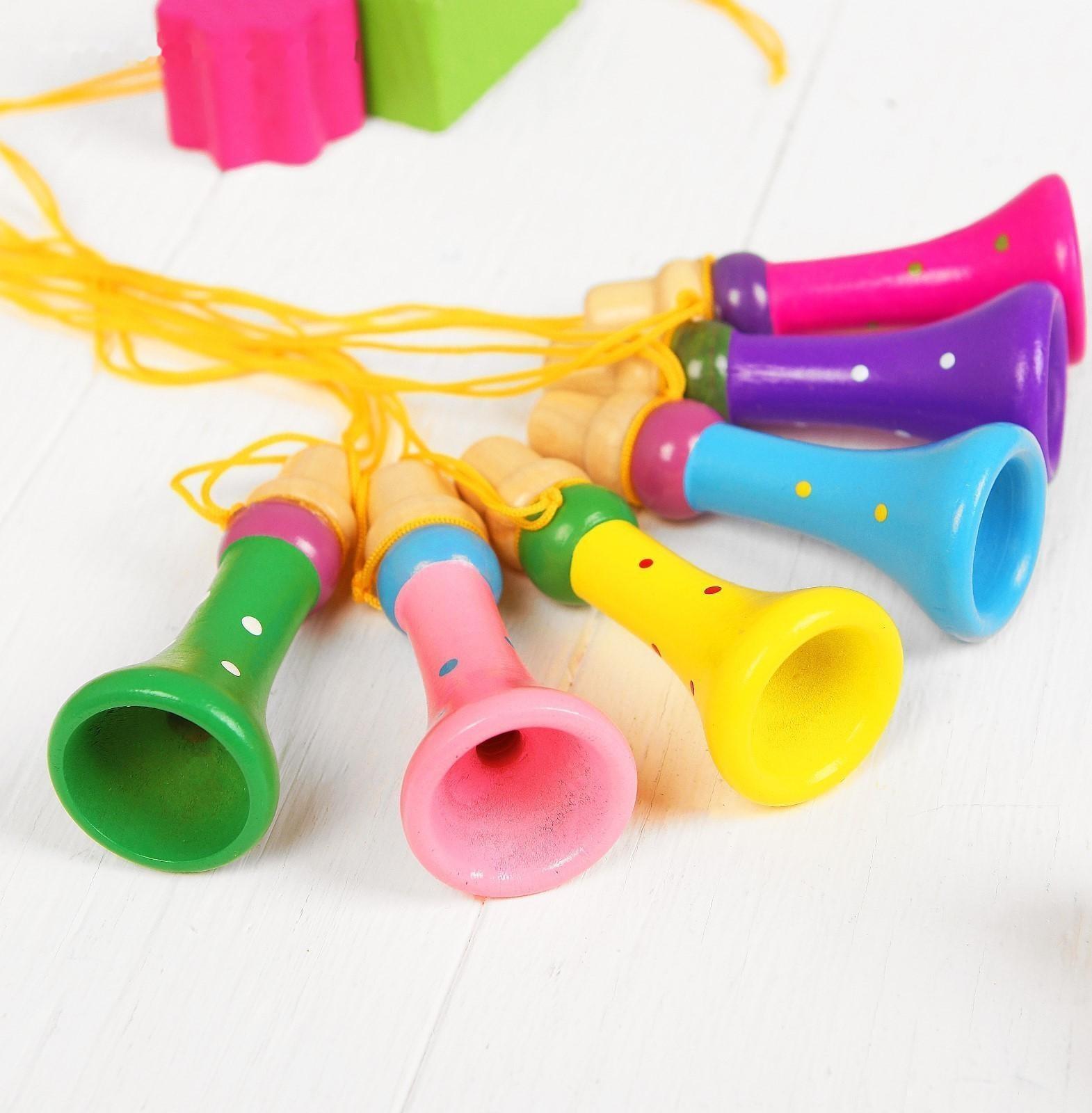 Музыкальная игрушка «Дудочка на верёвочке», цвета микс