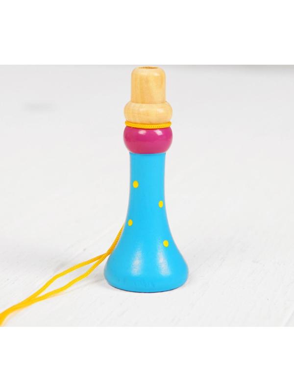 Музыкальная игрушка «Дудочка на верёвочке», цвета микс