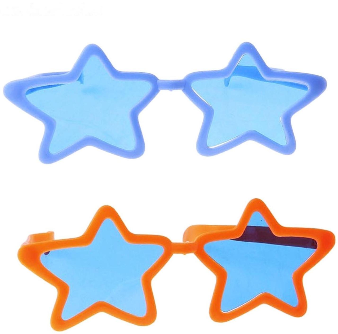 Очки-гигант «Звёздочка», матовые, цвета МИКС