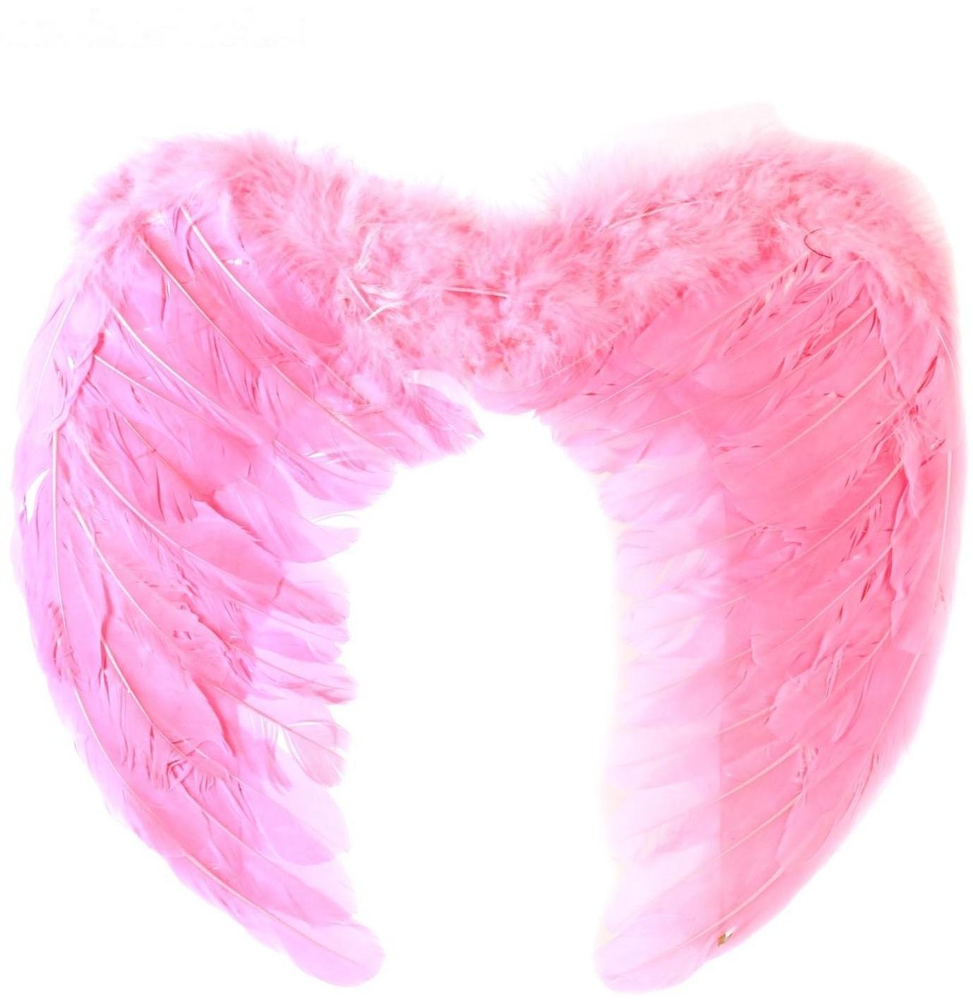 Крылья ангела, 55×40 см, розовые