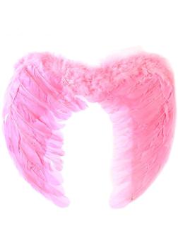 Крылья ангела, 55×40 см, розовые