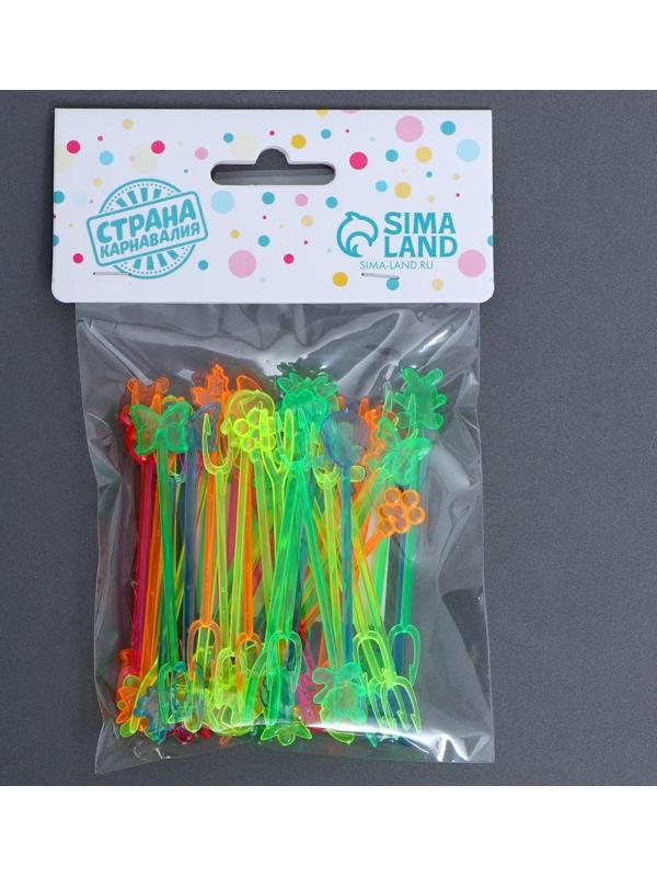 Шпажка для канапе «Вилочка», 8 см, набор 50 шт.