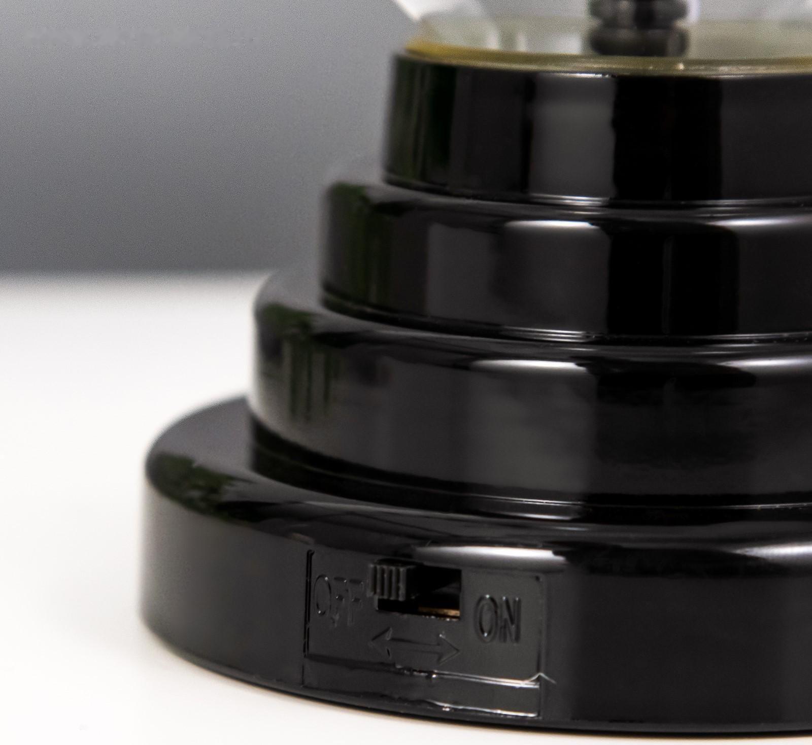 Плазменный шар красный шар 14х10х10 см