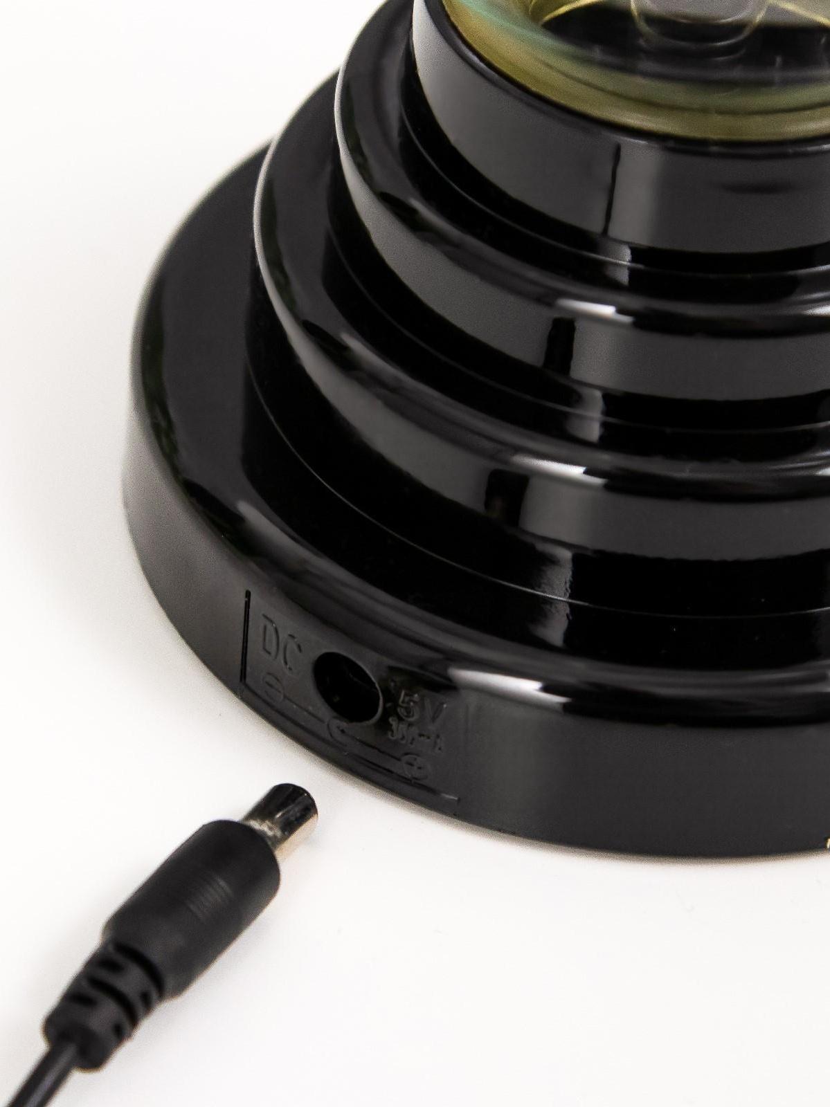 Плазменный шар красный шар 14х10х10 см