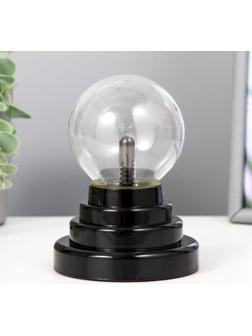 Плазменный шар красный шар 14х10х10 см