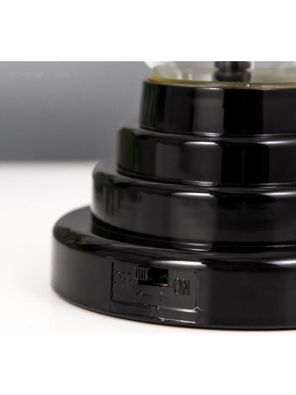 Плазменный шар красный шар 14х10х10 см