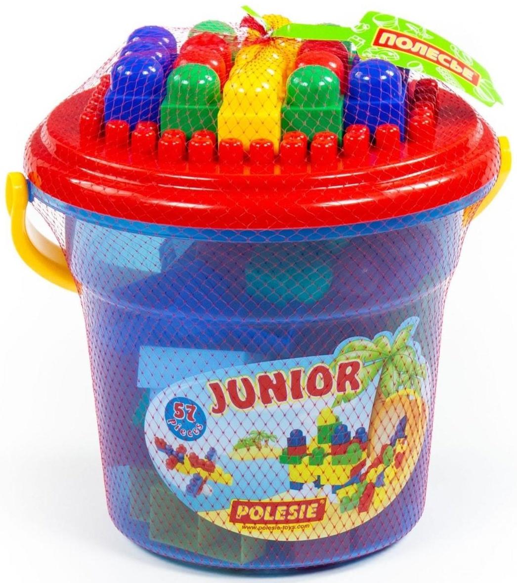 Конструктор «Юниор» 57 деталей, МИКС